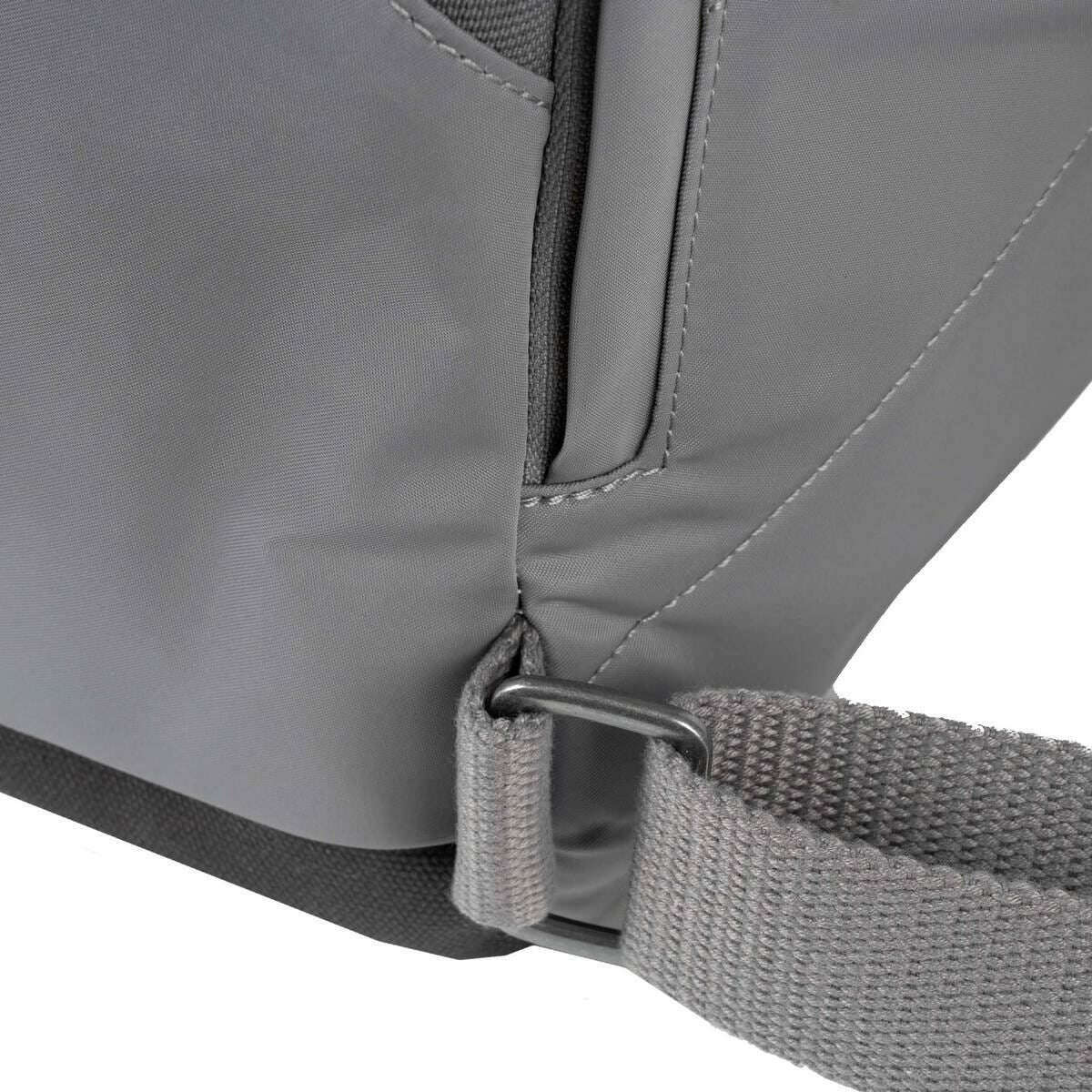 Roka Canfield B Medium Sustainable Nylon Backpack - Stormy Grey - Image 6