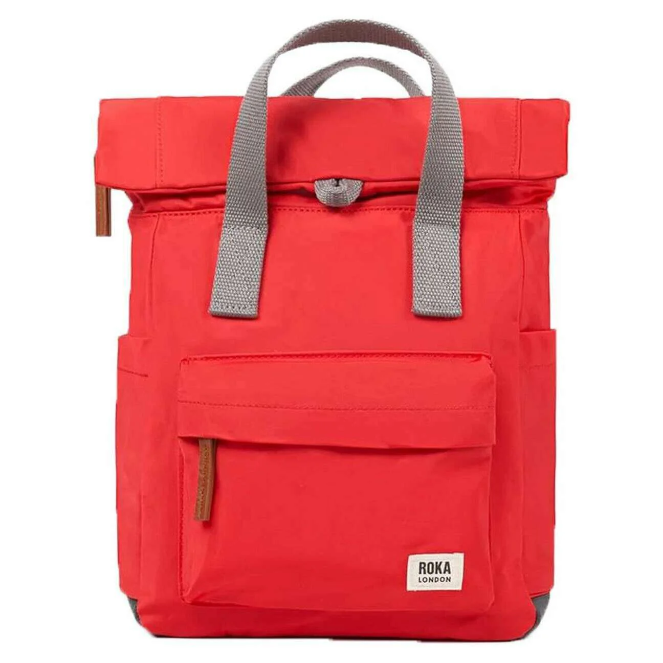 Roka Canfield B Small Recycled Nylon Backpack - Chilli Oil Red