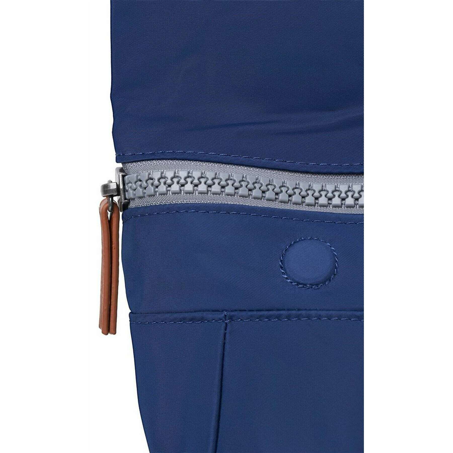 Roka Canfield B Small Recycled Nylon Backpack - Crisp Blue - Image 6