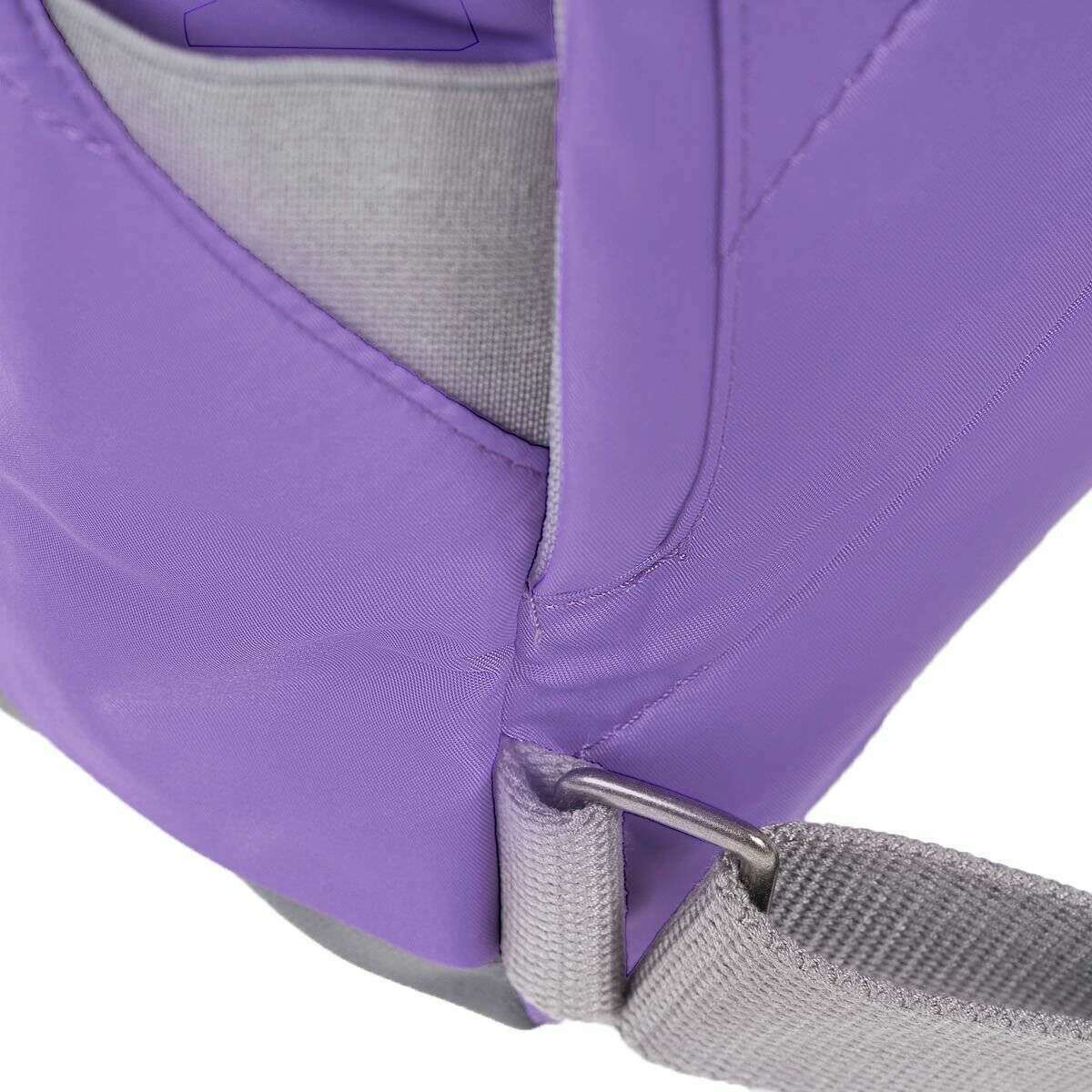 Roka Canfield B Small Recycled Nylon Backpack - Fresh Purple - Image 5