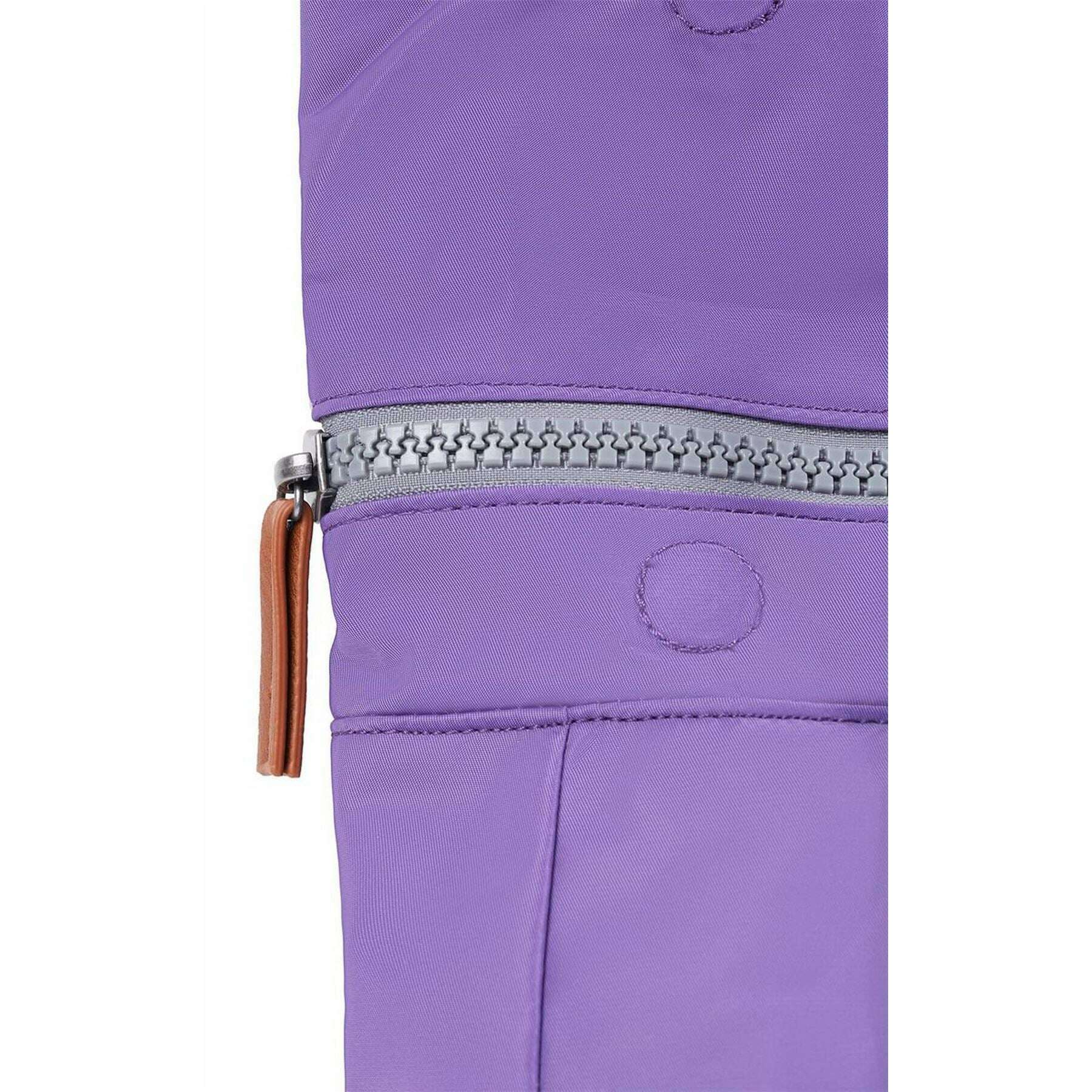 Roka Canfield B Small Recycled Nylon Backpack - Fresh Purple - Image 6