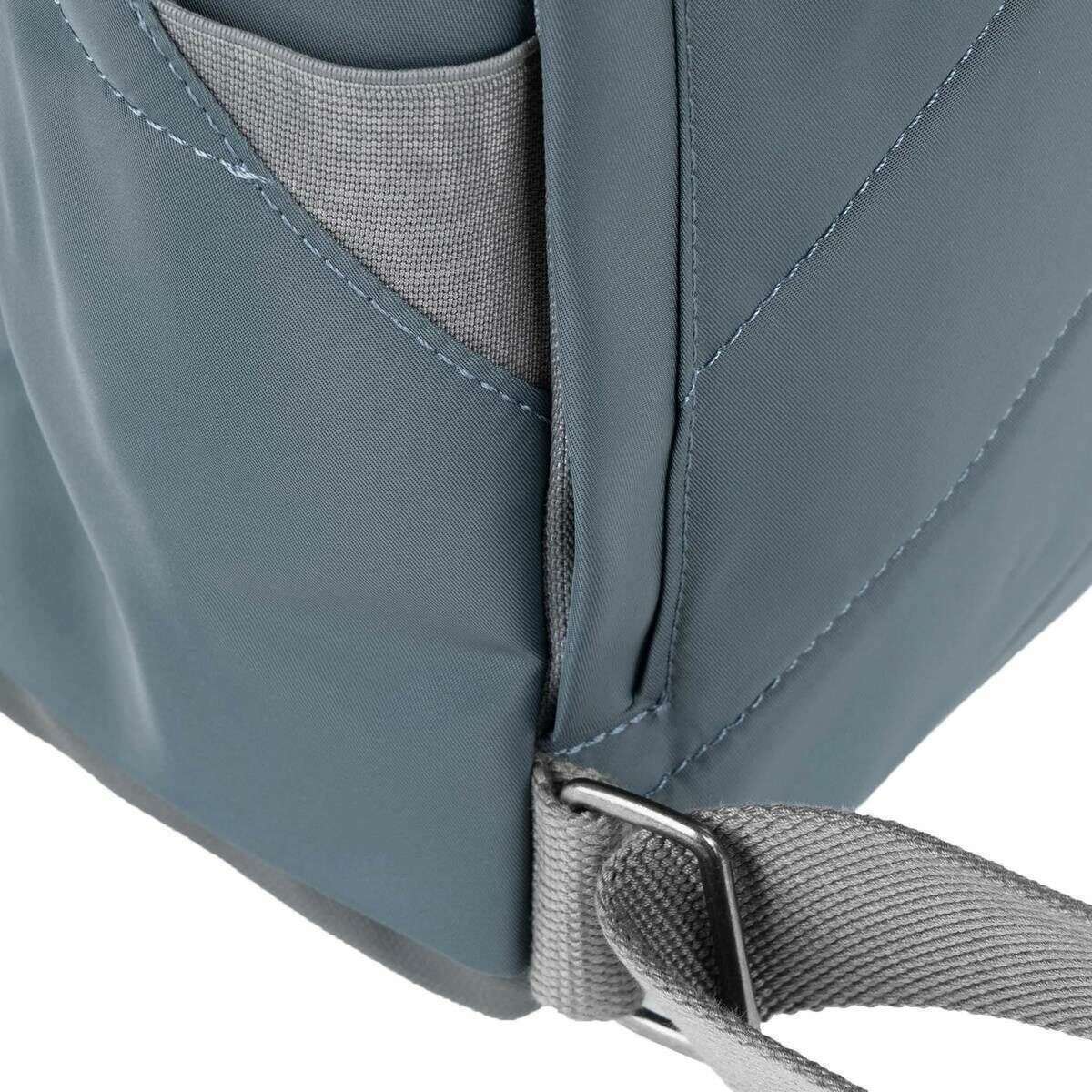 Roka Canfield B Small Recycled Nylon Backpack - Grey Tonal - Image 5