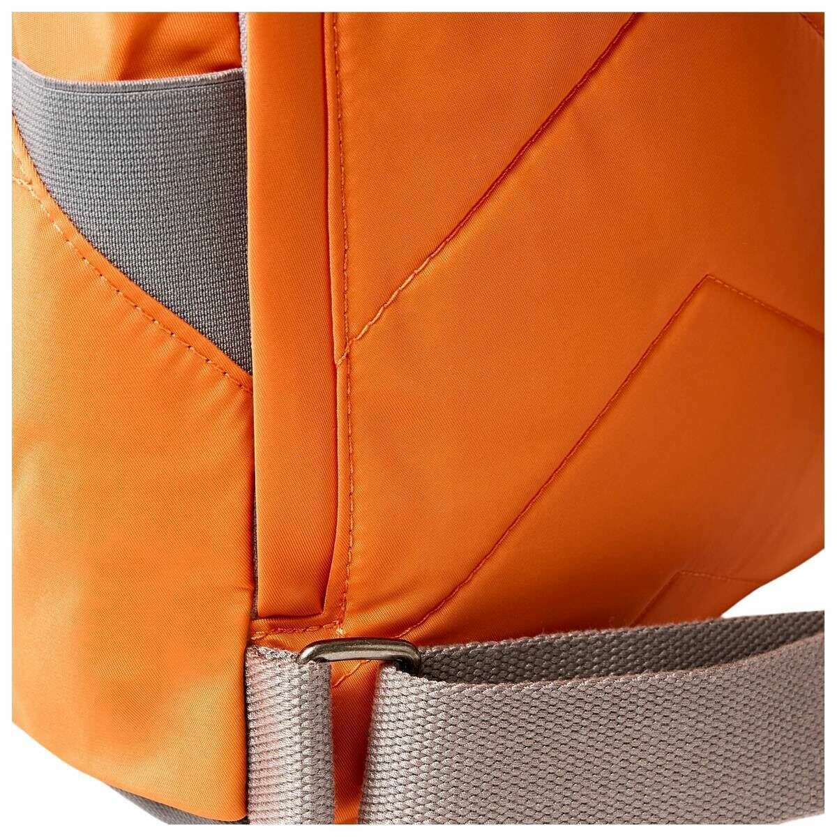 Roka Canfield B Small Recycled Nylon Backpack - Jaffa Orange - Image 5