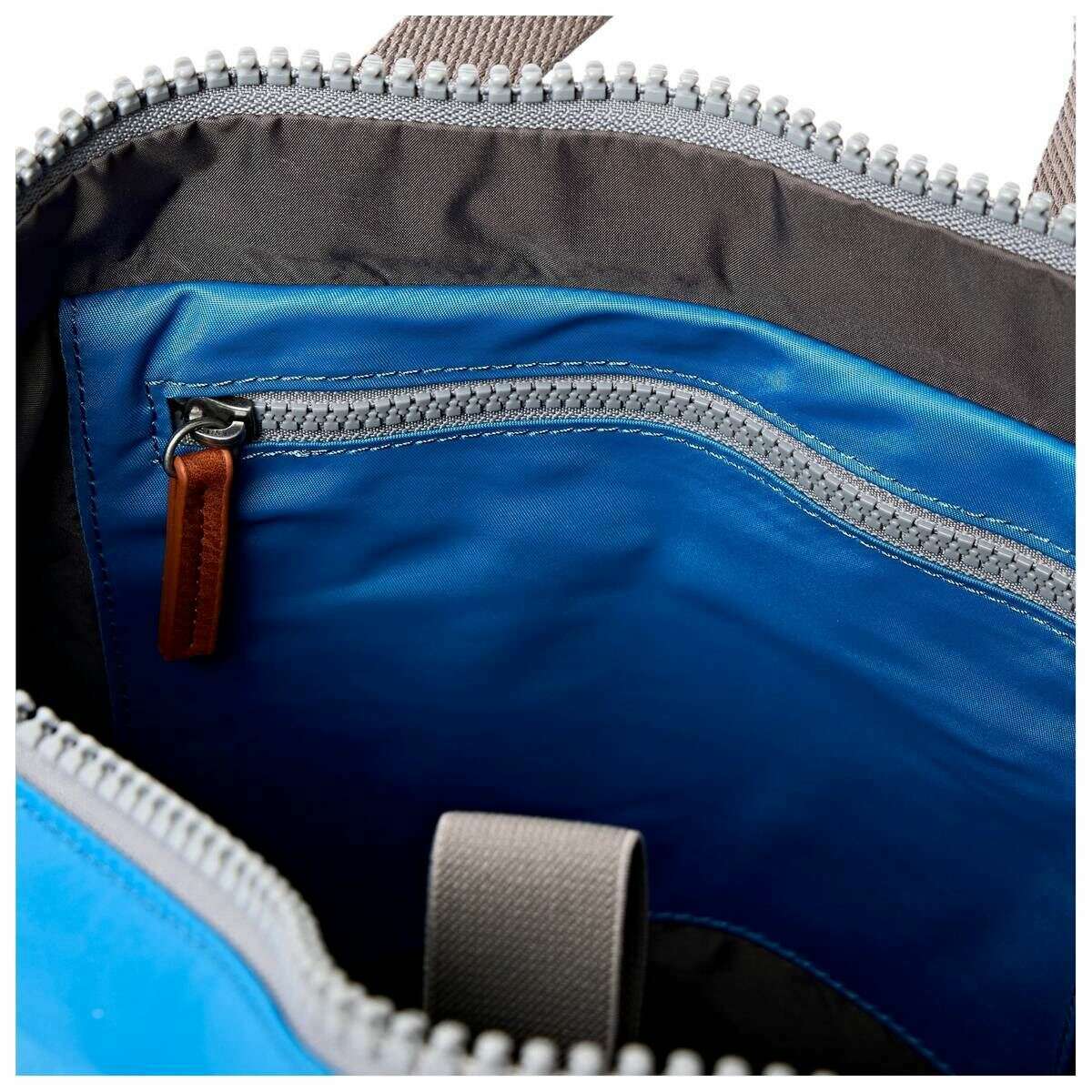 Roka Canfield B Small Recycled Nylon Backpack - Malibu Blue - Image 4