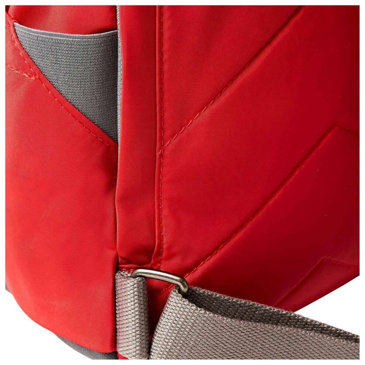 Roka Canfield B Small Recycled Nylon Backpack - Scarlet Red - Image 5