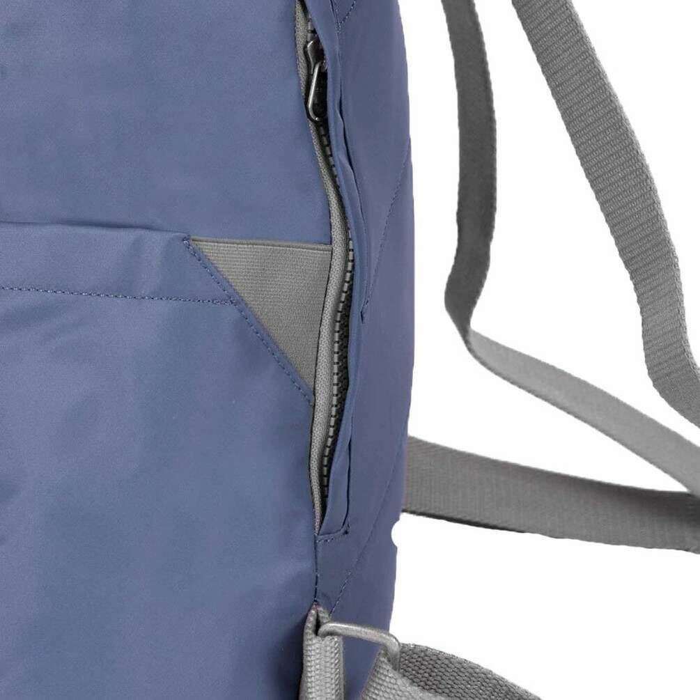 Roka Canfield B Small Sustainable Nylon Backpack - Airforce Blue - Image 3