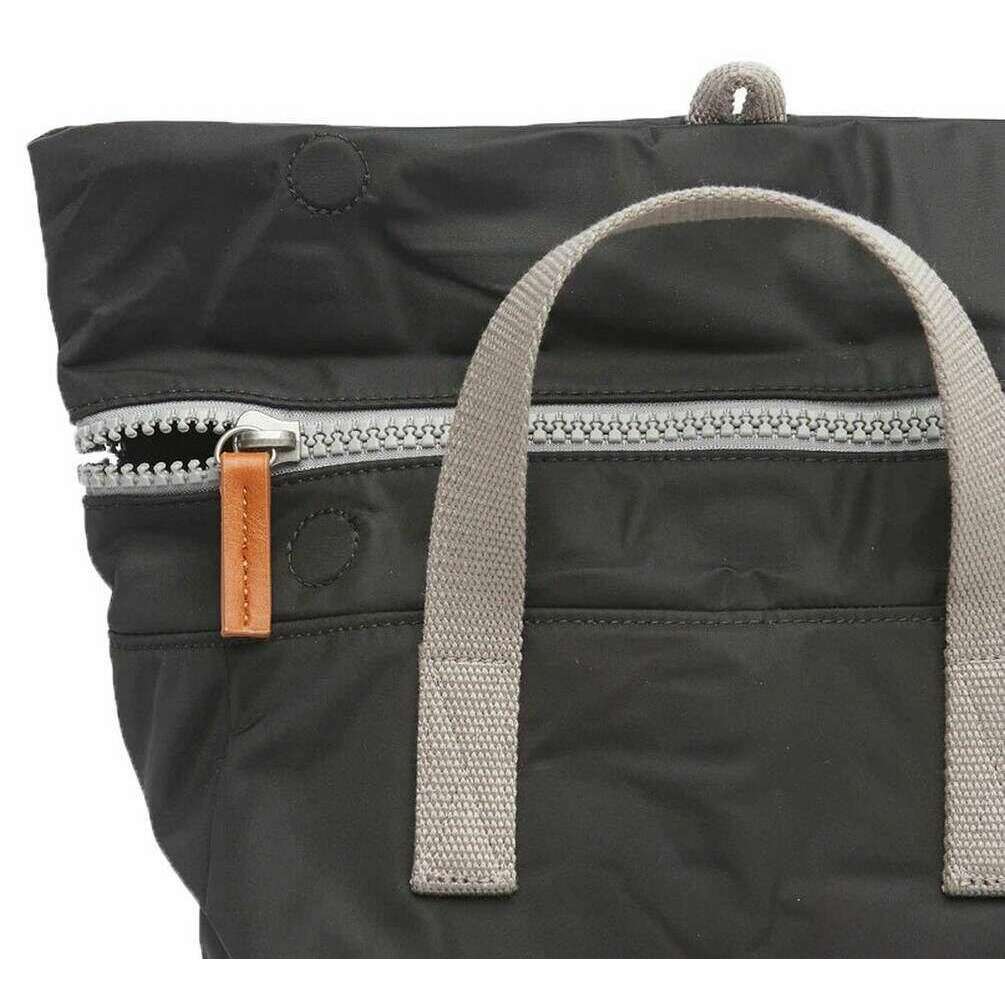 Roka Canfield B Small Sustainable Nylon Backpack - Black - Image 4