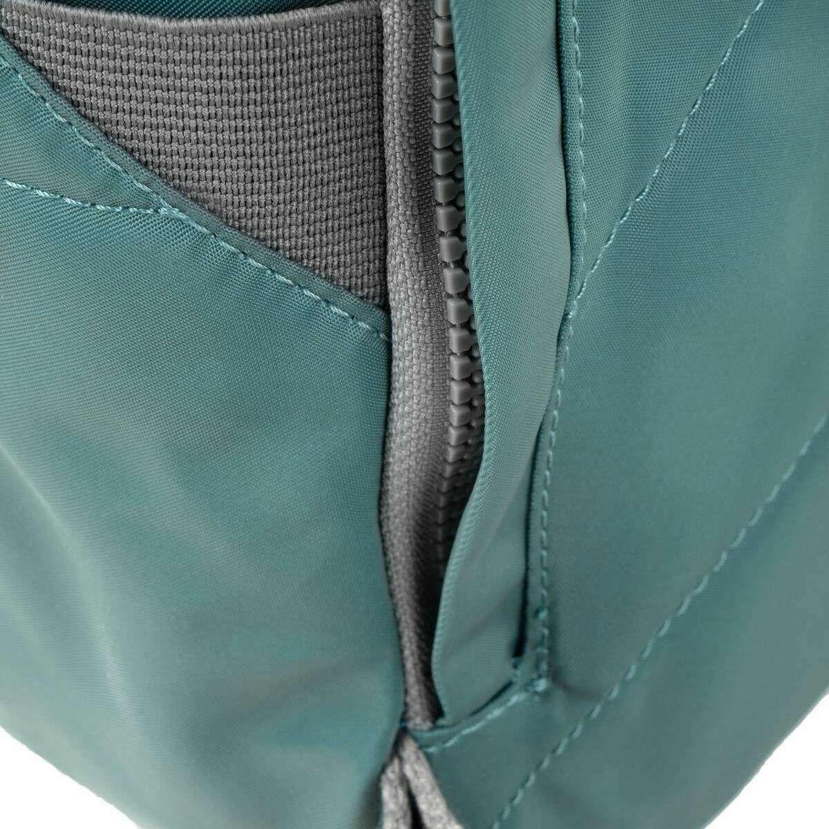 Roka Canfield B Small Sustainable Nylon Backpack - Sage Green - Image 5
