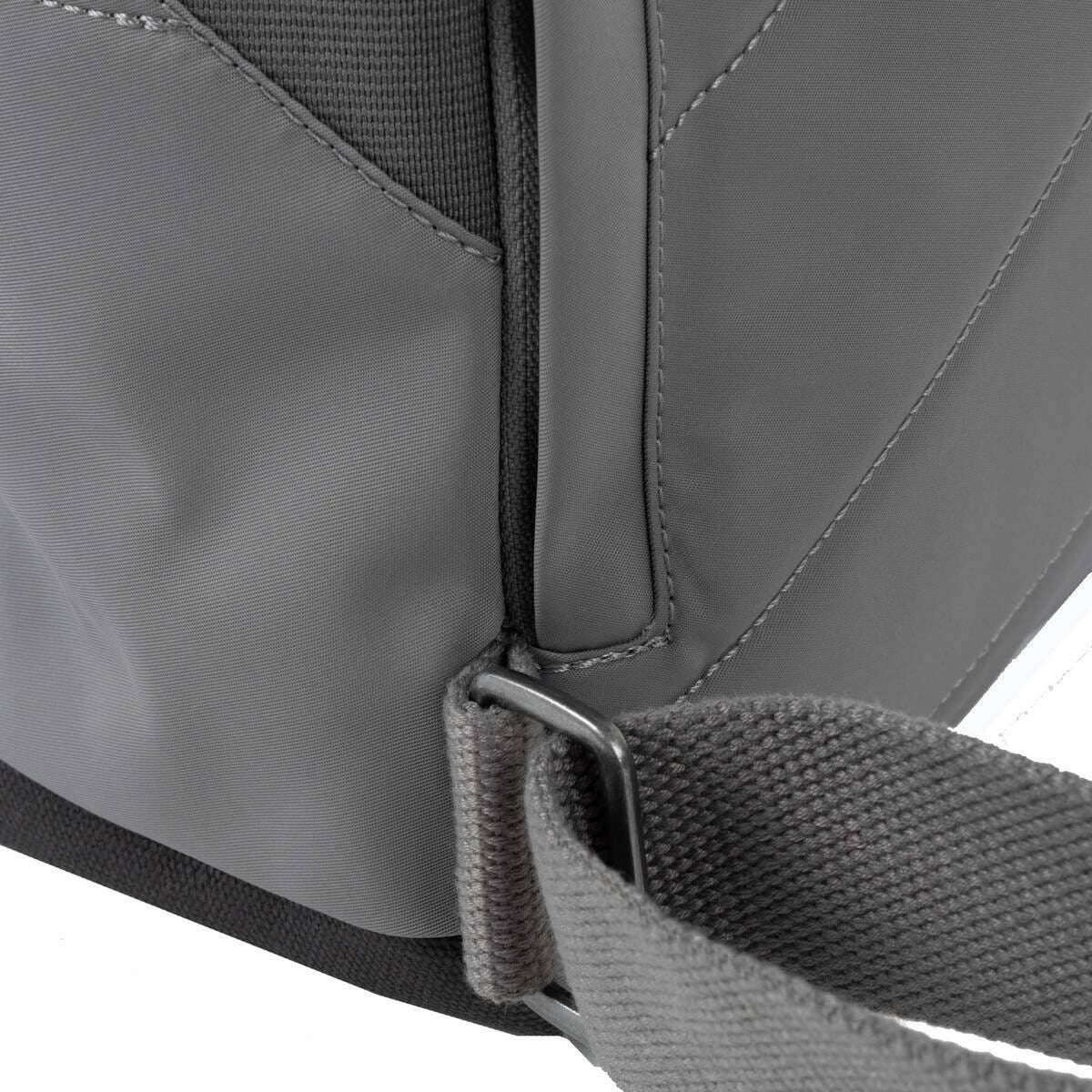 Roka Canfield B Small Sustainable Nylon Backpack - Stormy Grey - Image 5