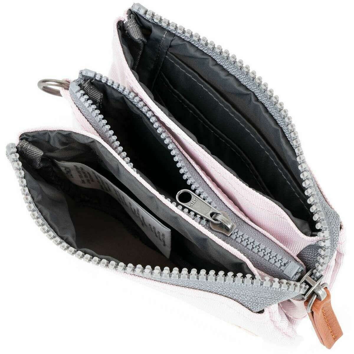 Roka Carnaby Small Recycled Canvas Wallet - Transcendent Pink - Image 5
