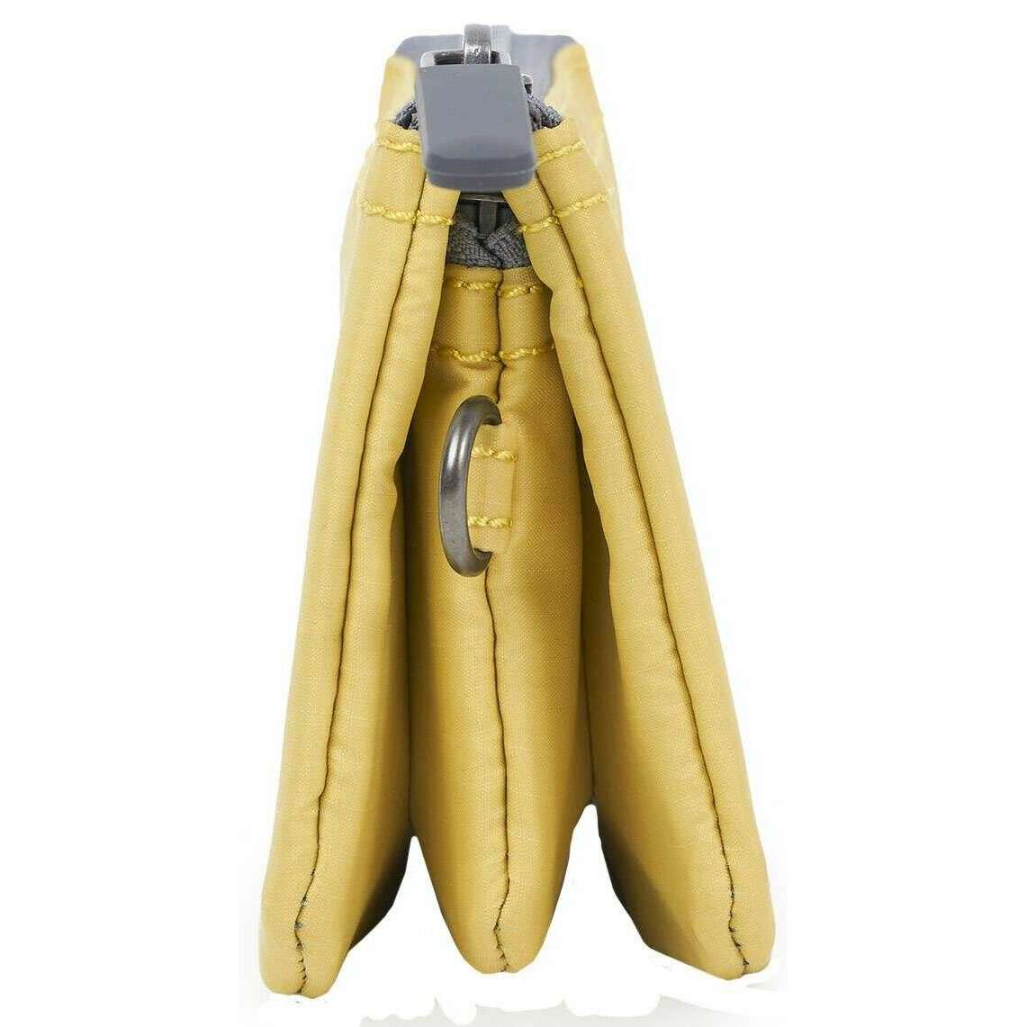 Roka Carnaby Small Recycled Nylon Ripstop Wallet - Citron Yellow - Image 4