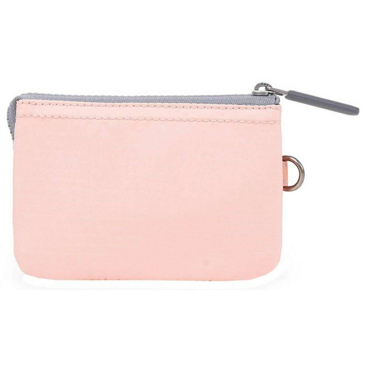 Roka Carnaby Small Recycled Nylon Ripstop Wallet - English Rose Pink - Image 2