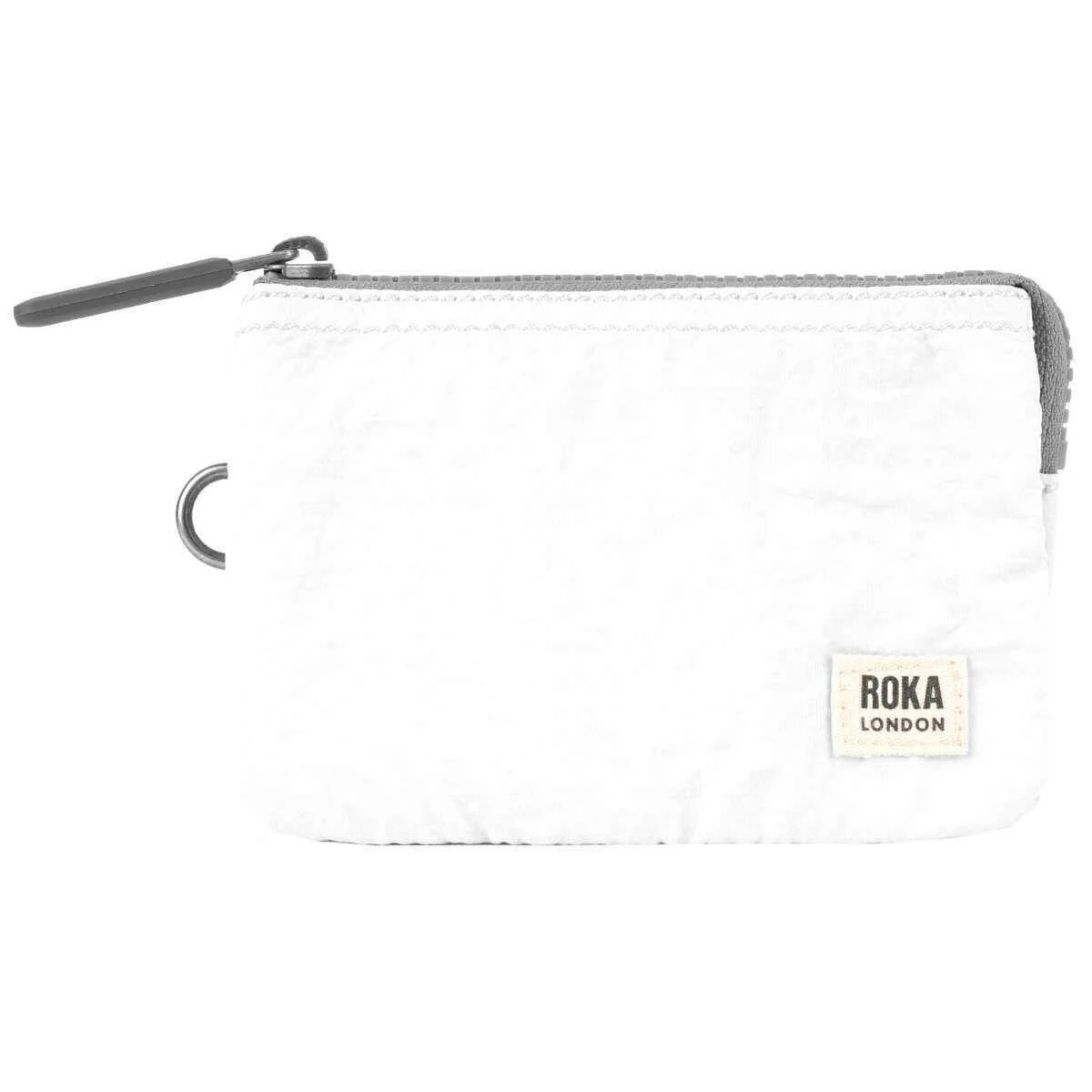 Roka Carnaby Small Talson Wallet - Coconut White