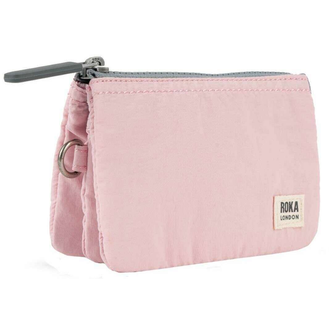 Roka Carnaby Small Talson Wallet - Seashell Pink - Image 3