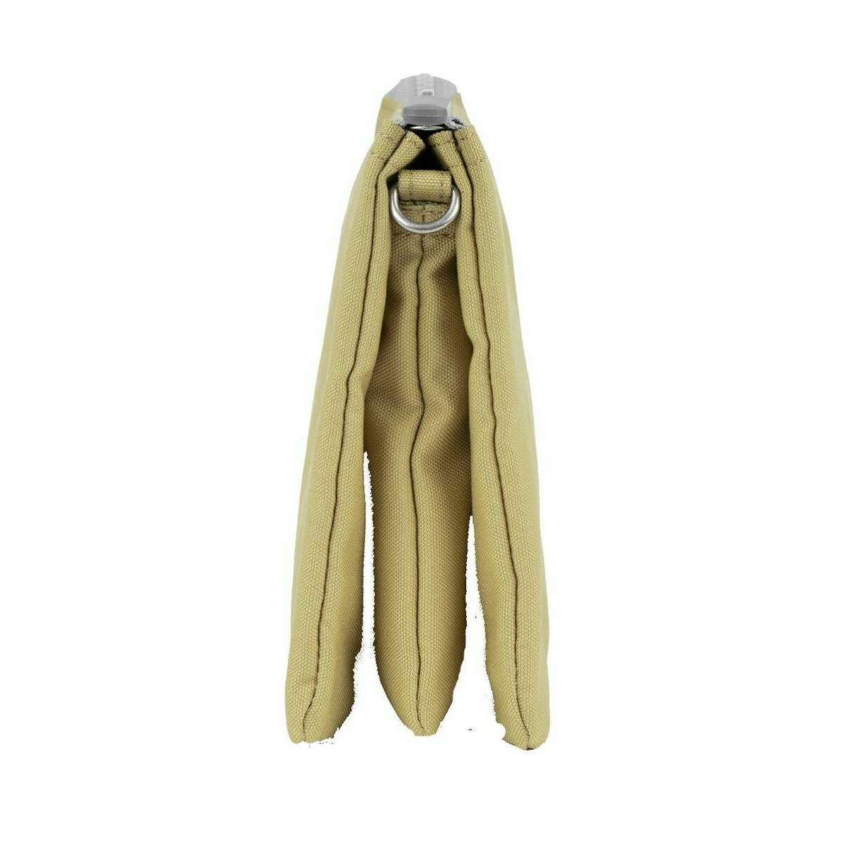 Roka Carnaby XL Recycled Canvas Cross Body Bag - Khaki Green - Image 6