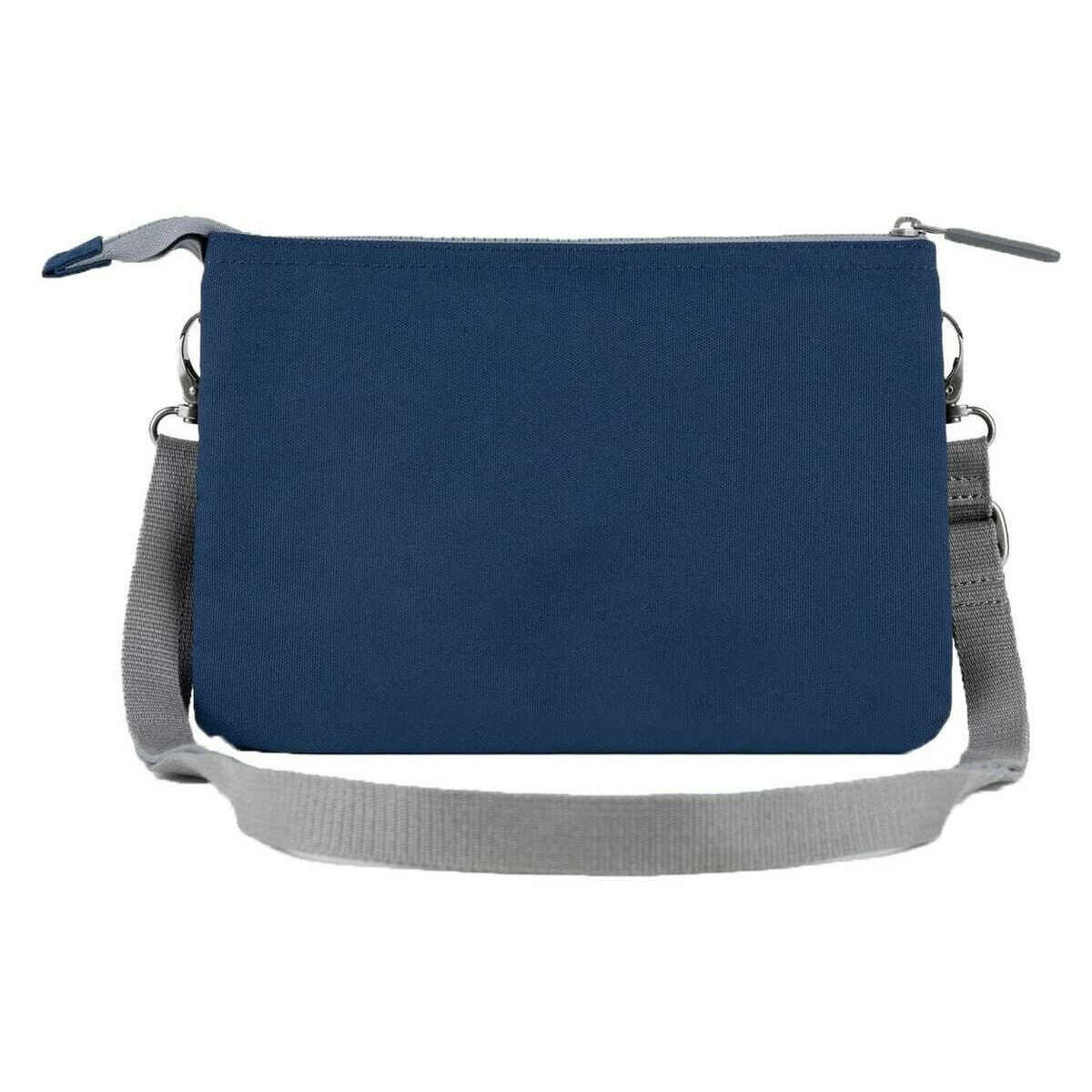 Roka Carnaby XL Recycled Canvas Crossbody Bag - Crisp Blue - Image 2