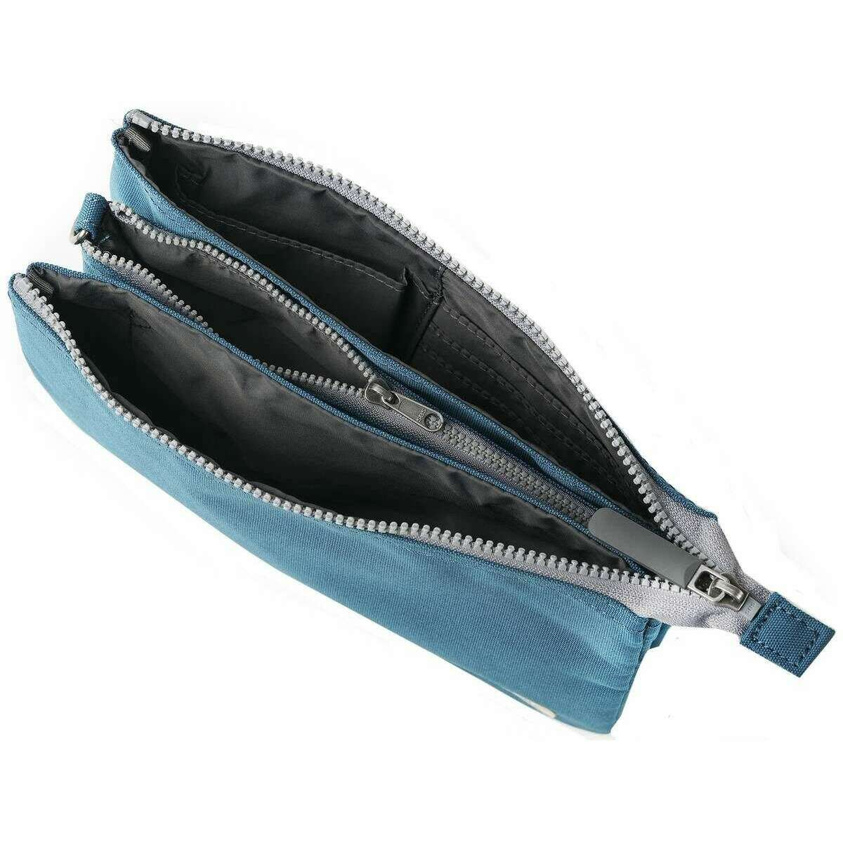 Roka Carnaby XL Recycled Canvas Crossbody Bag - Marine Blue - Image 5
