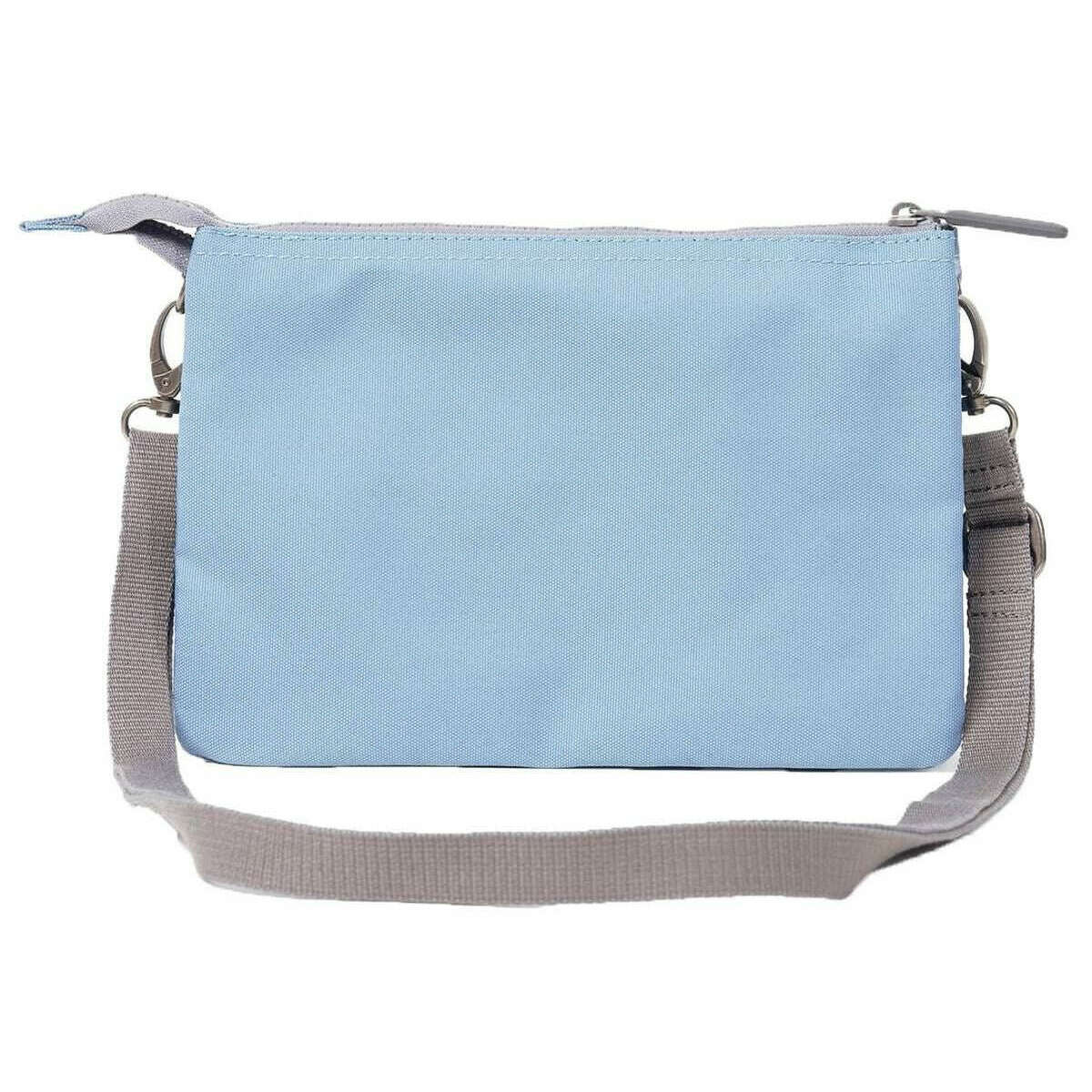 Roka Carnaby XL Recycled Canvas Crossbody Bag - Retro Blue - Image 2