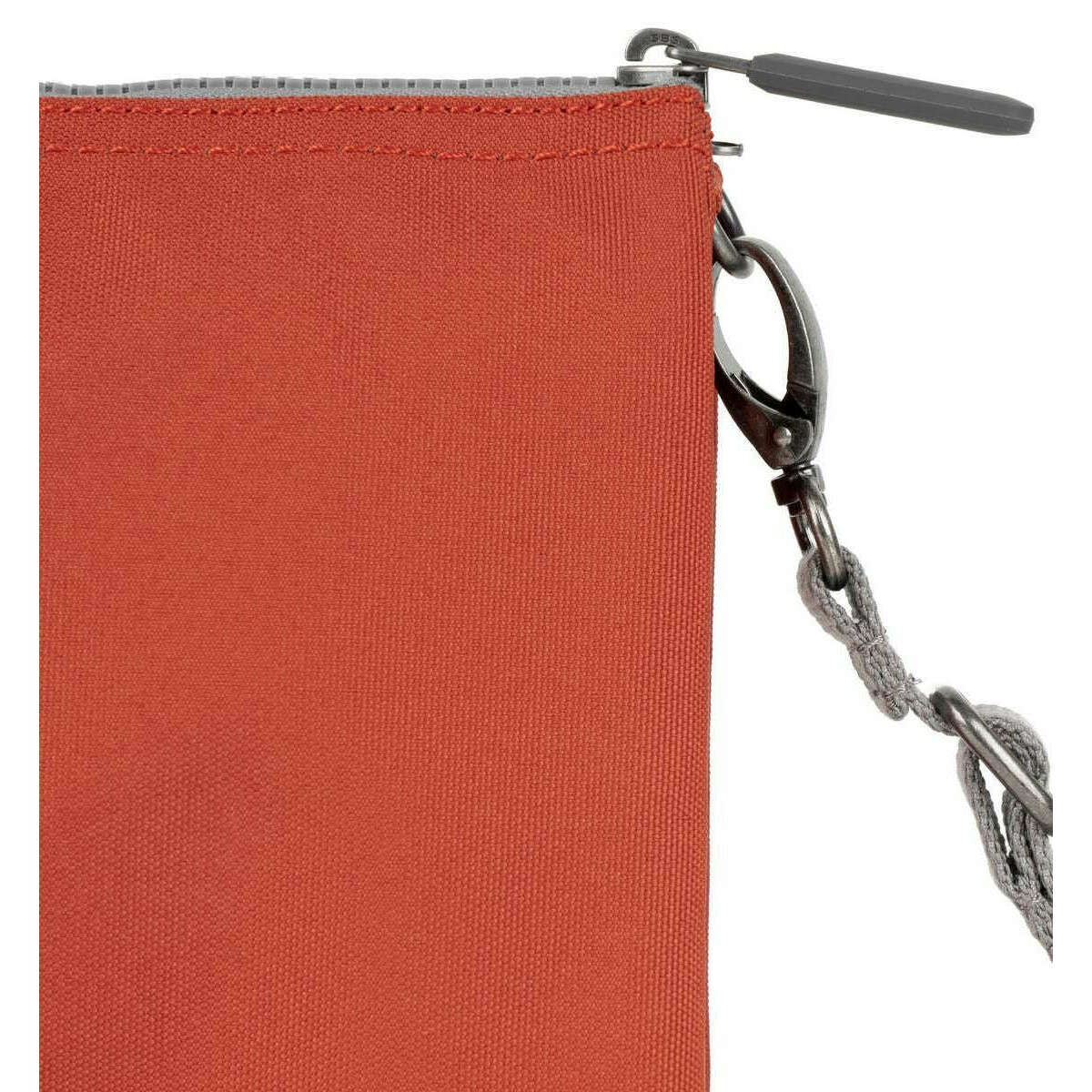Roka Carnaby XL Recycled Canvas Crossbody Bag - Rooibos Orange - Image 7
