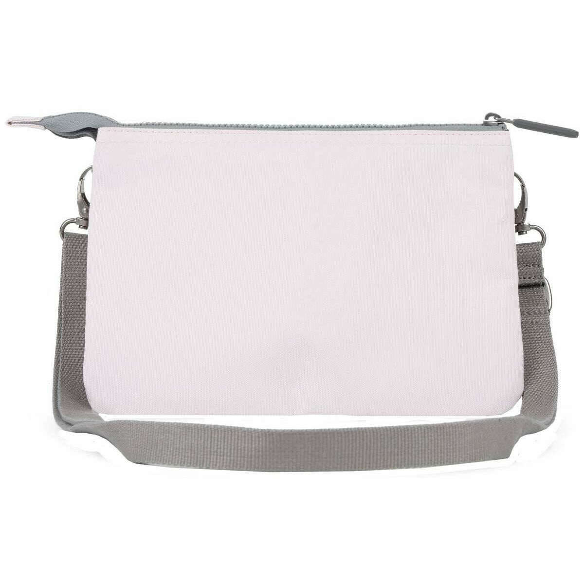 Roka Carnaby XL Recycled Canvas Crossbody Bag - Transcendent Pink - Image 2