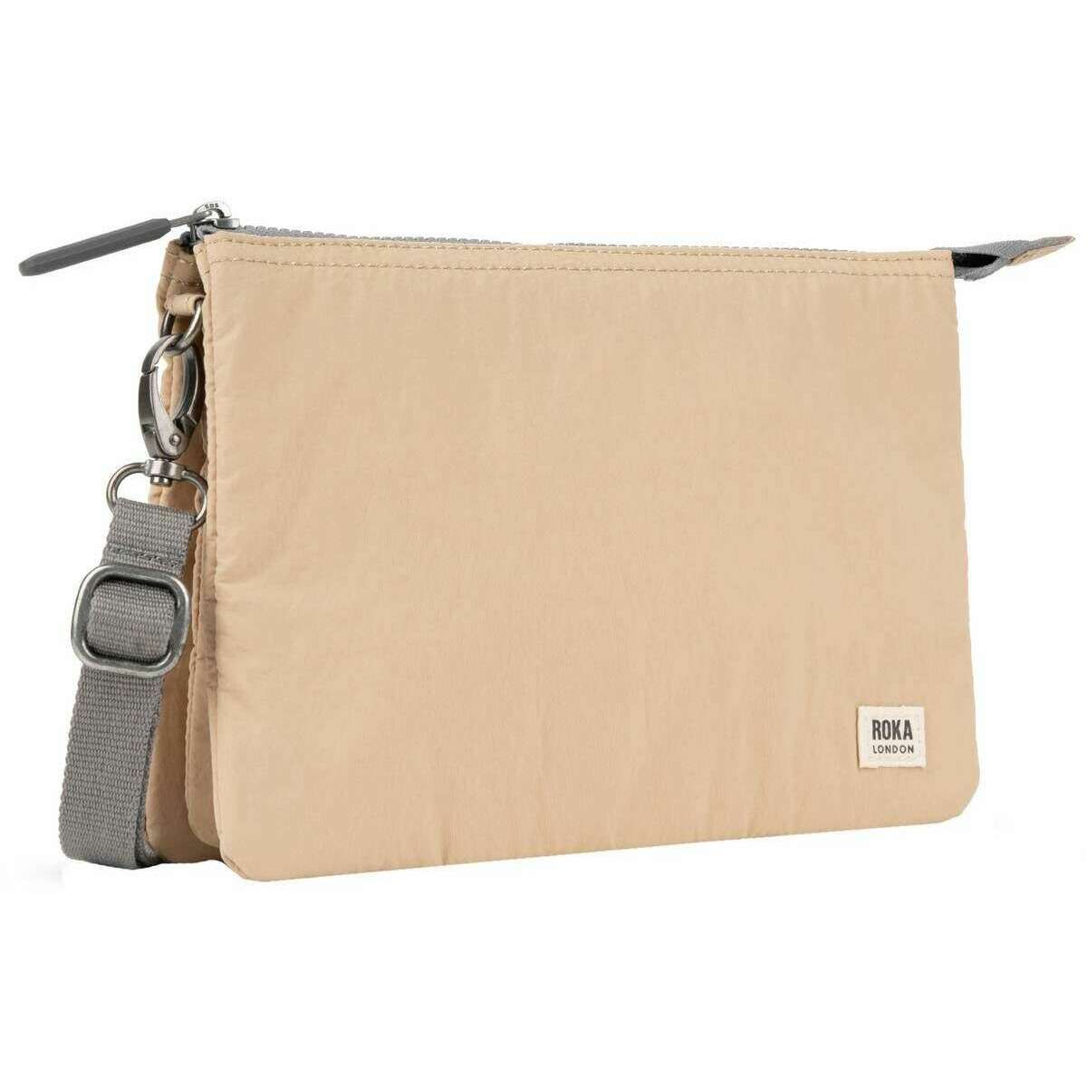 Roka Carnaby XL Talson Crossbody Bag - Biscotti Cream - Image 3