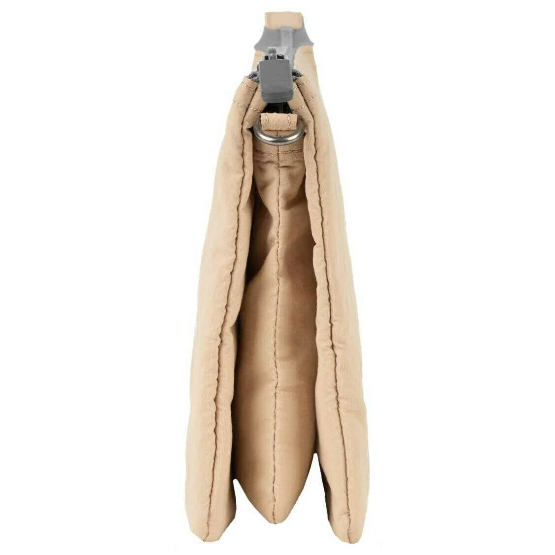 Roka Carnaby XL Talson Crossbody Bag - Biscotti Cream - Image 4
