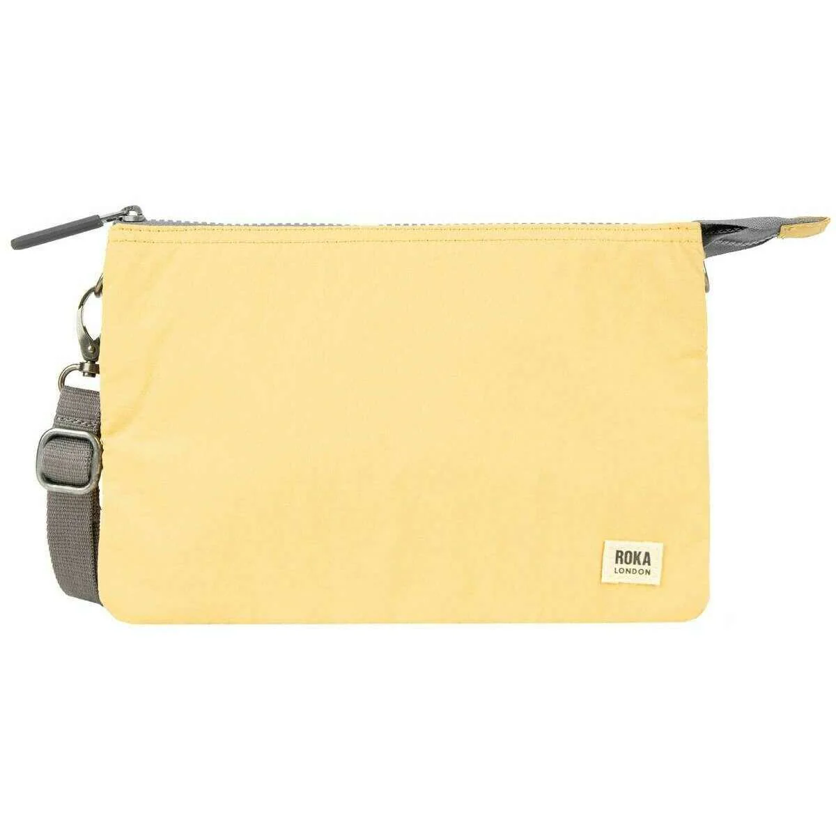 Roka Carnaby XL Talson Crossbody Bag - Champagne Yellow