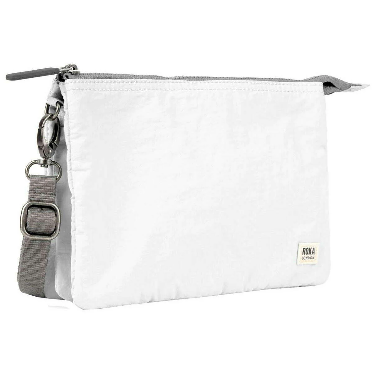 Roka Carnaby XL Talson Crossbody Bag - Coconut White - Image 3