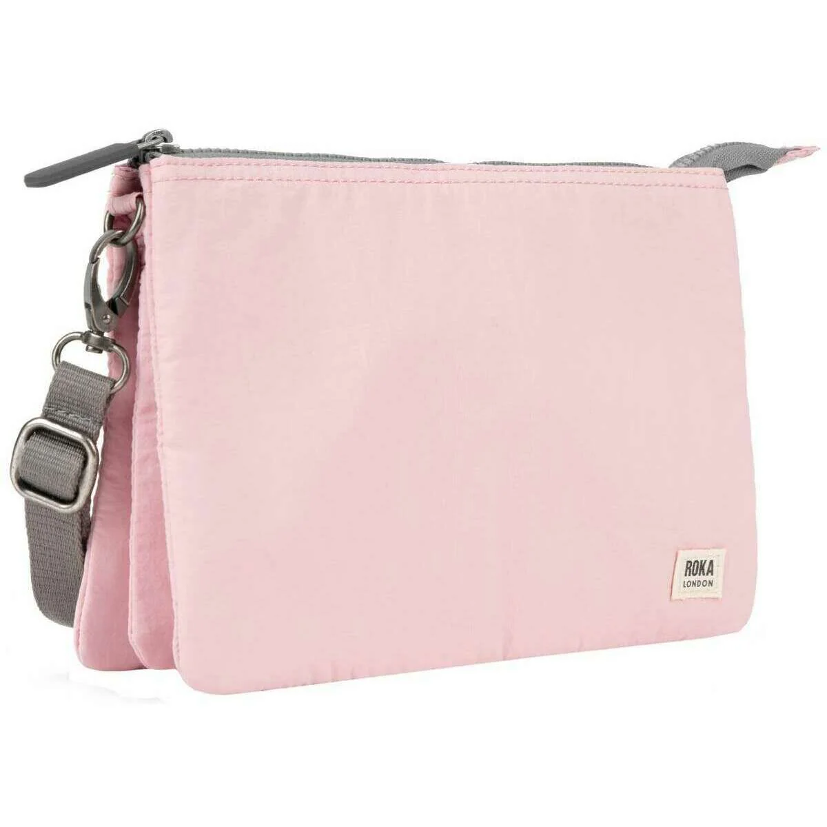 Roka Carnaby XL Talson Crossbody Bag - Seashell Pink - Image 3