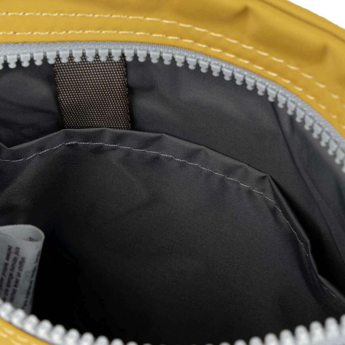 Roka Chelsea B Medium Recycled Nylon Sling Bag - Corn Yellow - Image 4