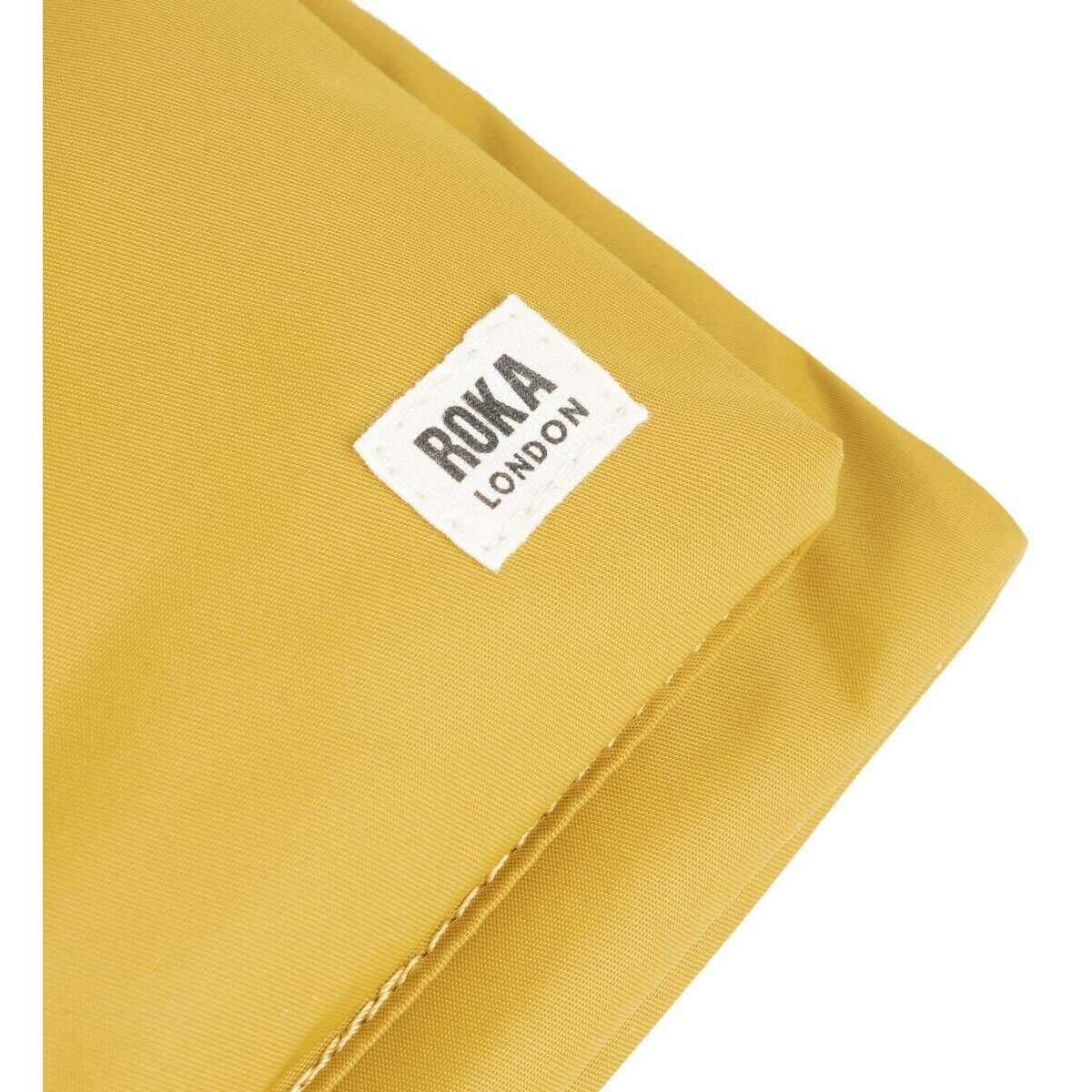 Roka Chelsea B Medium Recycled Nylon Sling Bag - Corn Yellow - Image 6