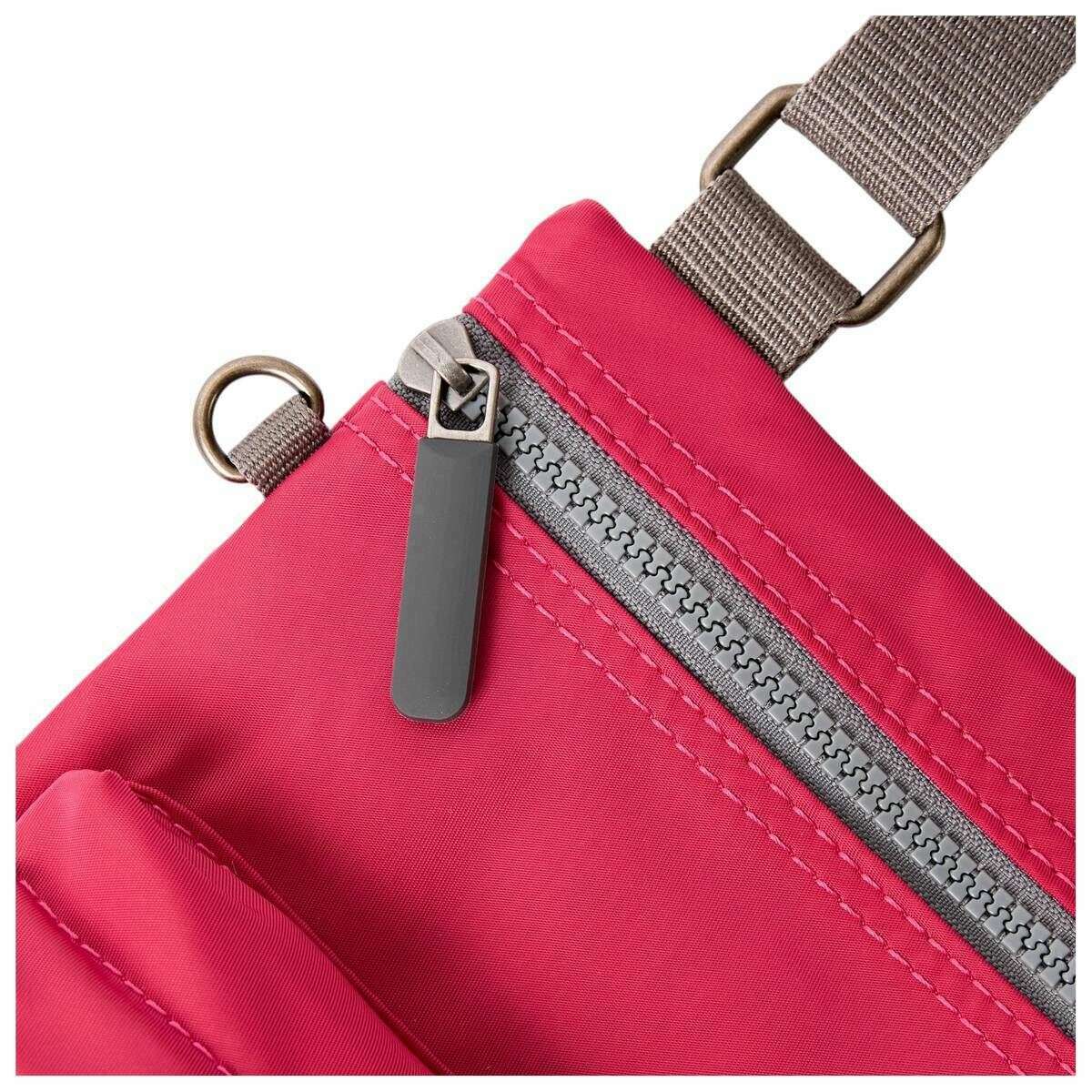 Roka Chelsea B Medium Recycled Nylon Sling Bag - Granita Red - Image 5