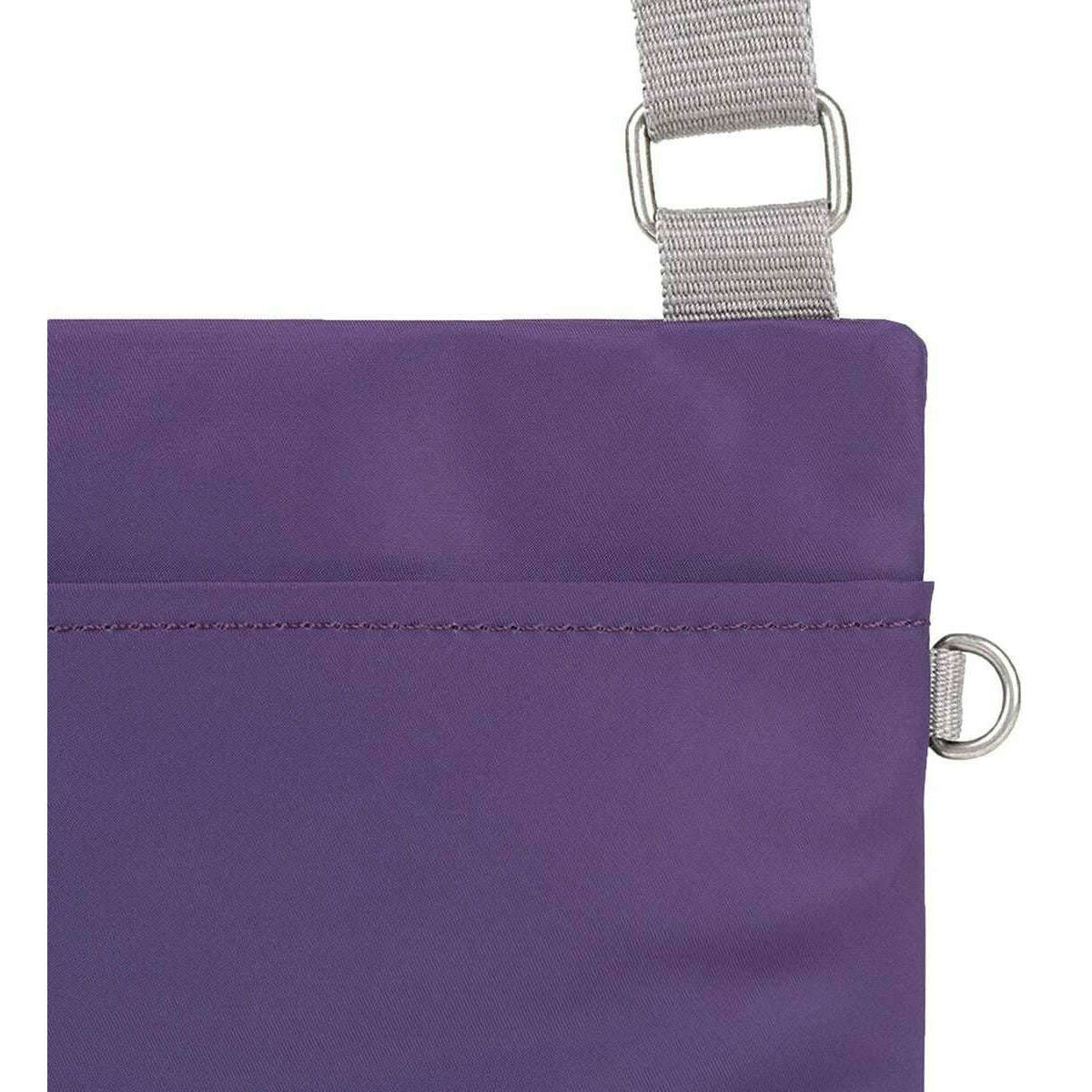 Roka Chelsea B Medium Recycled Nylon Sling Bag - Majestic Purple - Image 5