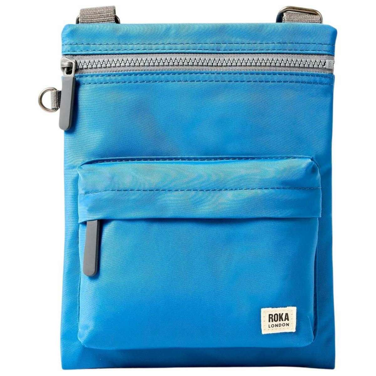 Roka Chelsea B Medium Recycled Nylon Sling Bag - Malibu Blue