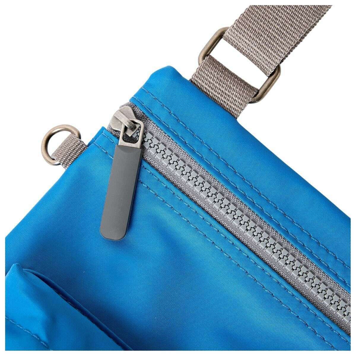 Roka Chelsea B Medium Recycled Nylon Sling Bag - Malibu Blue - Image 5