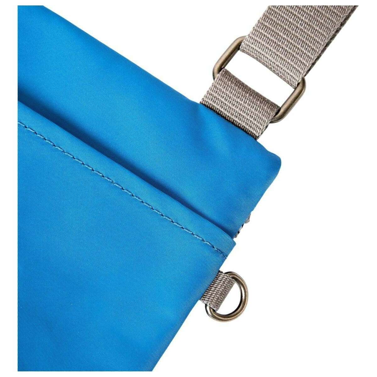 Roka Chelsea B Medium Recycled Nylon Sling Bag - Malibu Blue - Image 6