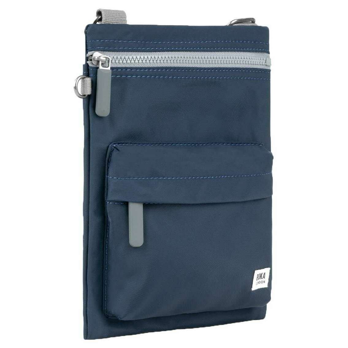 Roka Chelsea B Medium Recycled Nylon Sling Bag - Midnight Navy - Image 3