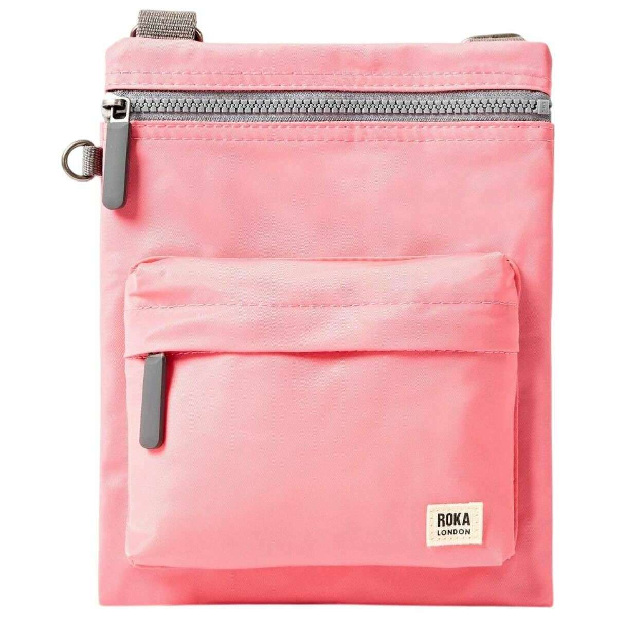 Roka Chelsea B Medium Recycled Nylon Sling Bag - Pink Lemonade