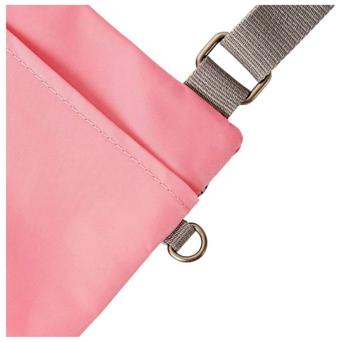 Roka Chelsea B Medium Recycled Nylon Sling Bag - Pink Lemonade - Image 6