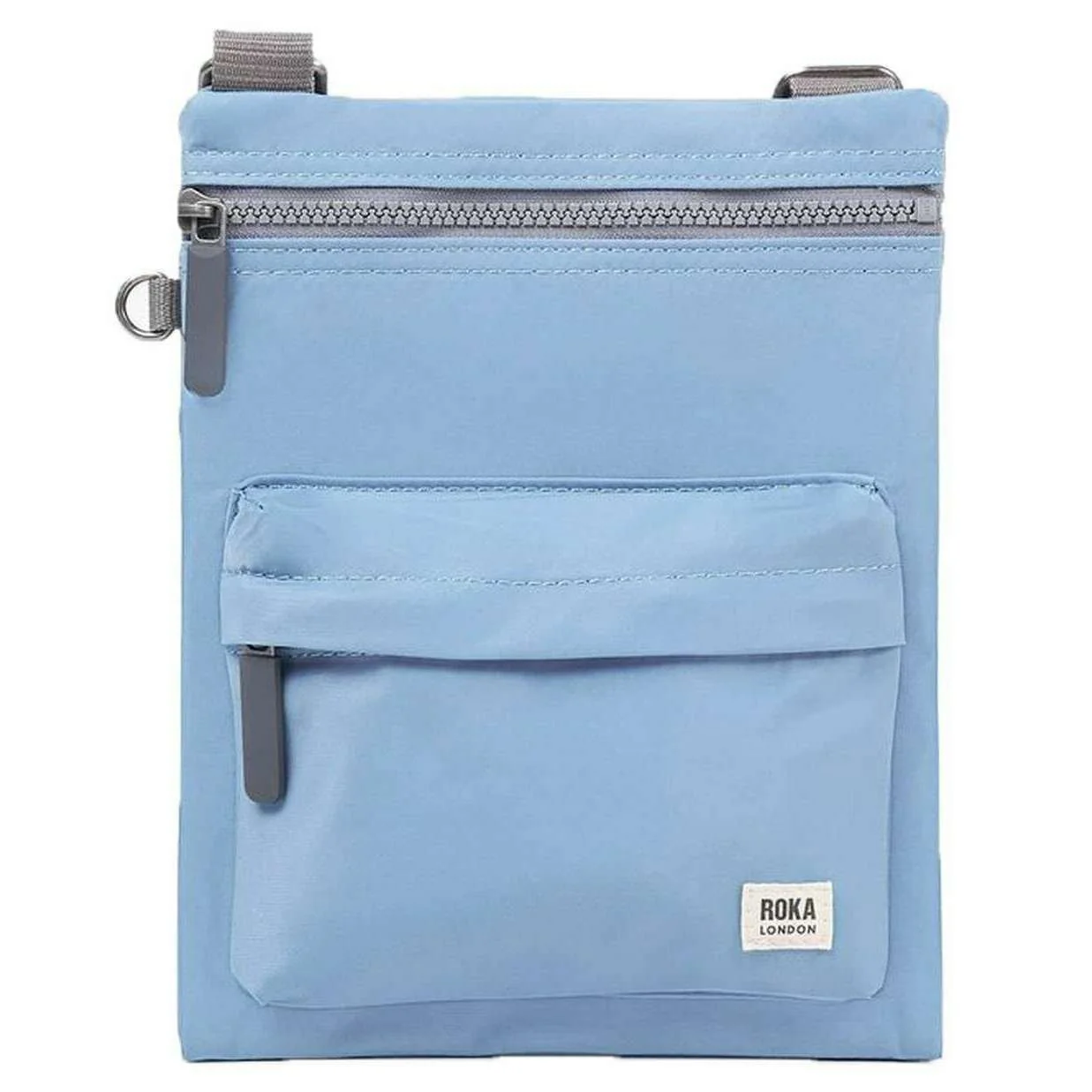 Roka Chelsea B Medium Recycled Nylon Sling Bag - Retro Blue