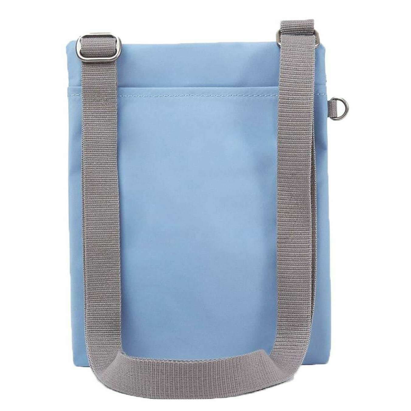 Roka Chelsea B Medium Recycled Nylon Sling Bag - Retro Blue - Image 2