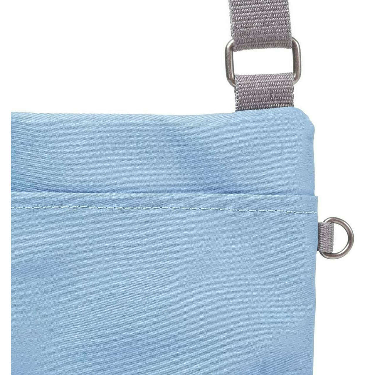 Roka Chelsea B Medium Recycled Nylon Sling Bag - Retro Blue - Image 5