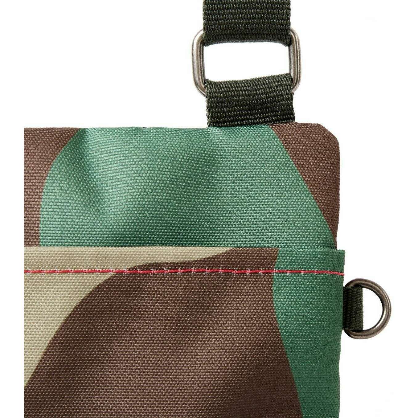 Roka Chelsea B Medium Recycled Sling Bag - Vintage Camo Green - Image 6