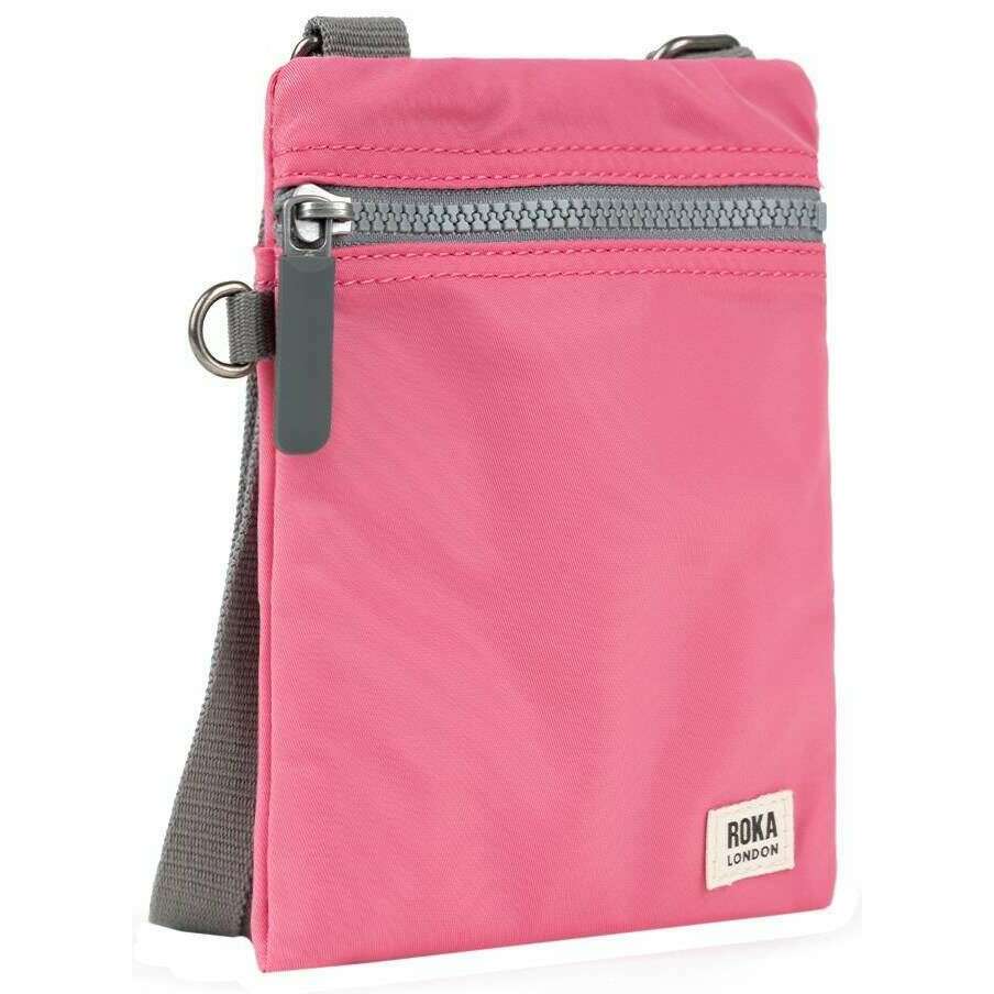 Roka Chelsea Recycled Nylon Sling Bag - Baroque Pink - Image 3