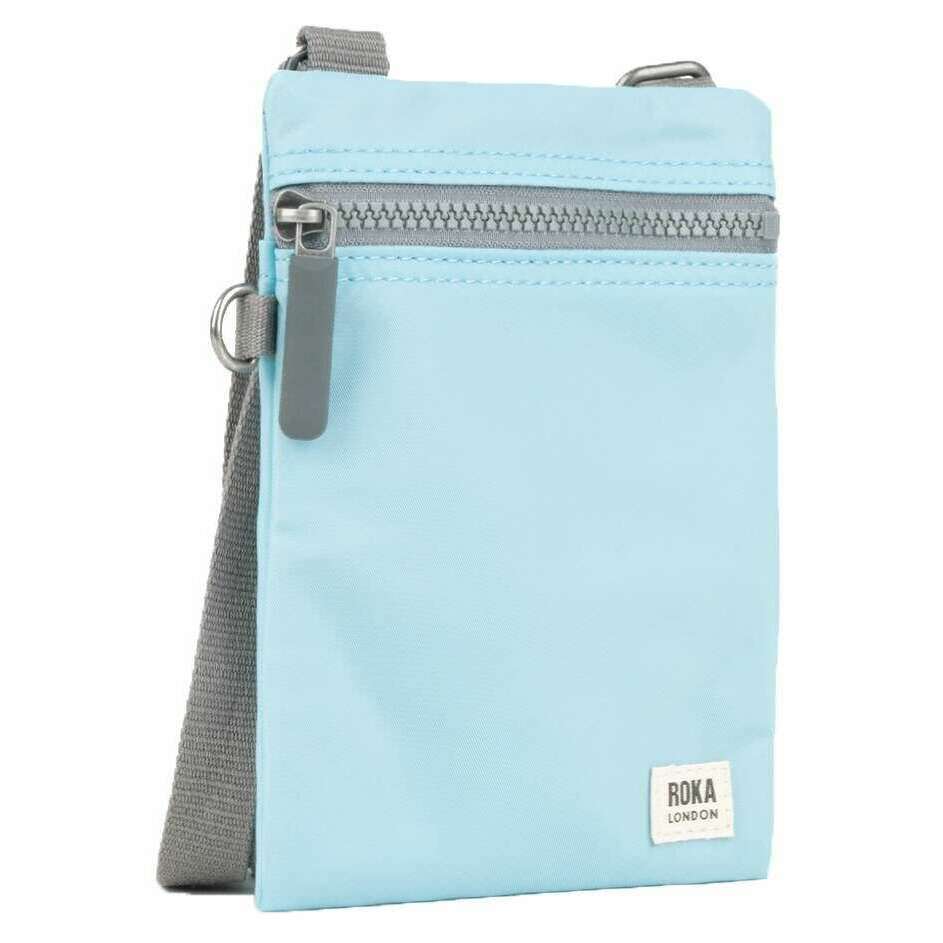 Roka Chelsea Recycled Nylon Sling Bag - Canal Blue - Image 3