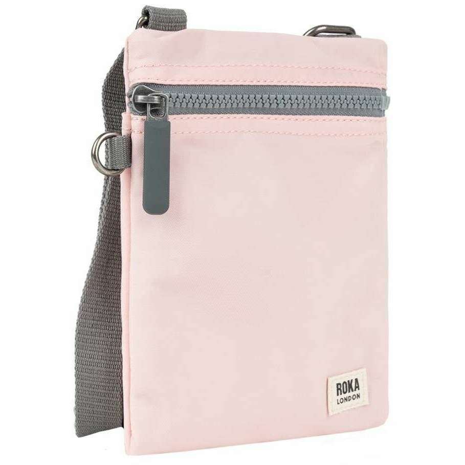 Roka Chelsea Recycled Nylon Sling Bag - English Rose Pink - Image 3