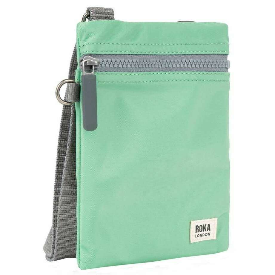 Roka Chelsea Recycled Nylon Sling Bag - Matcha Green - Image 3