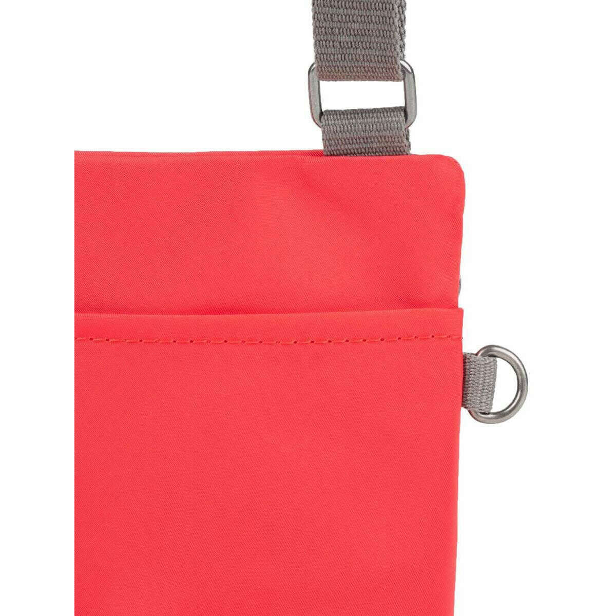 Roka Chelsea Recycled Nylon Sling Bag - Poppy Red - Image 5