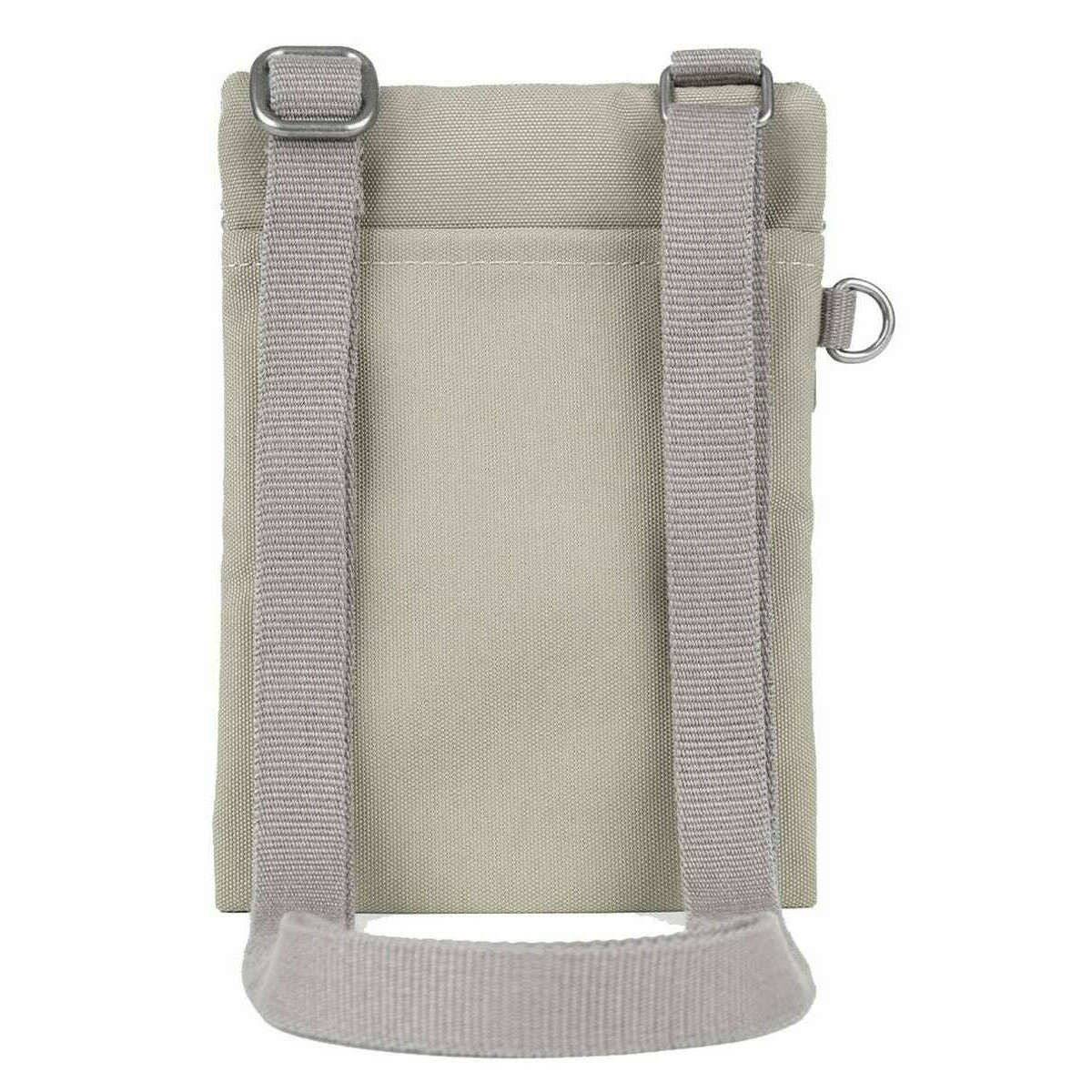 Roka Chelsea Sustainable Canvas Pocket Sling Bag - Coriander Grey - Image 2