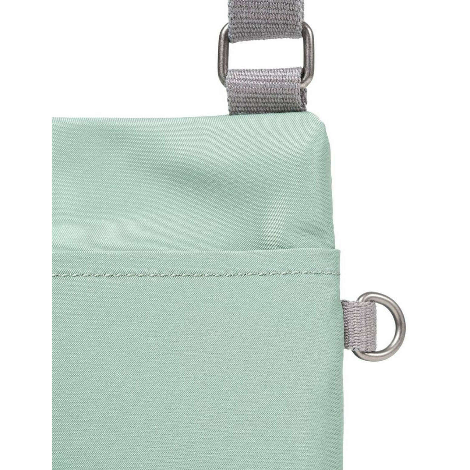 Roka Chelsea XS Recycled Nylon Pocket Sling Bag - Frost Green - Image 5